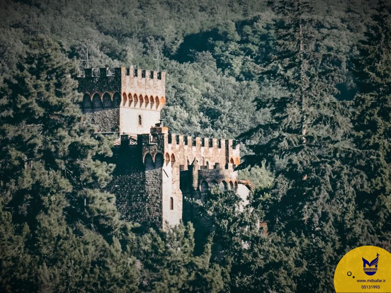 قلعه ایل کاستلو دی فرانو - توسکانی ، ایتالیا