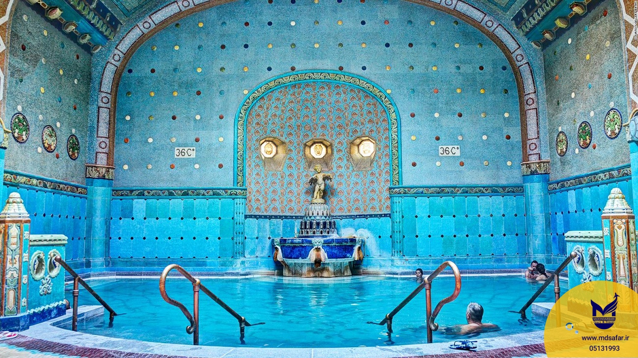 7. Gellért Baths and حمام Spa, Budapest, Hungary